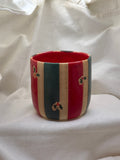 Holly Jolly Striped Tumbler
