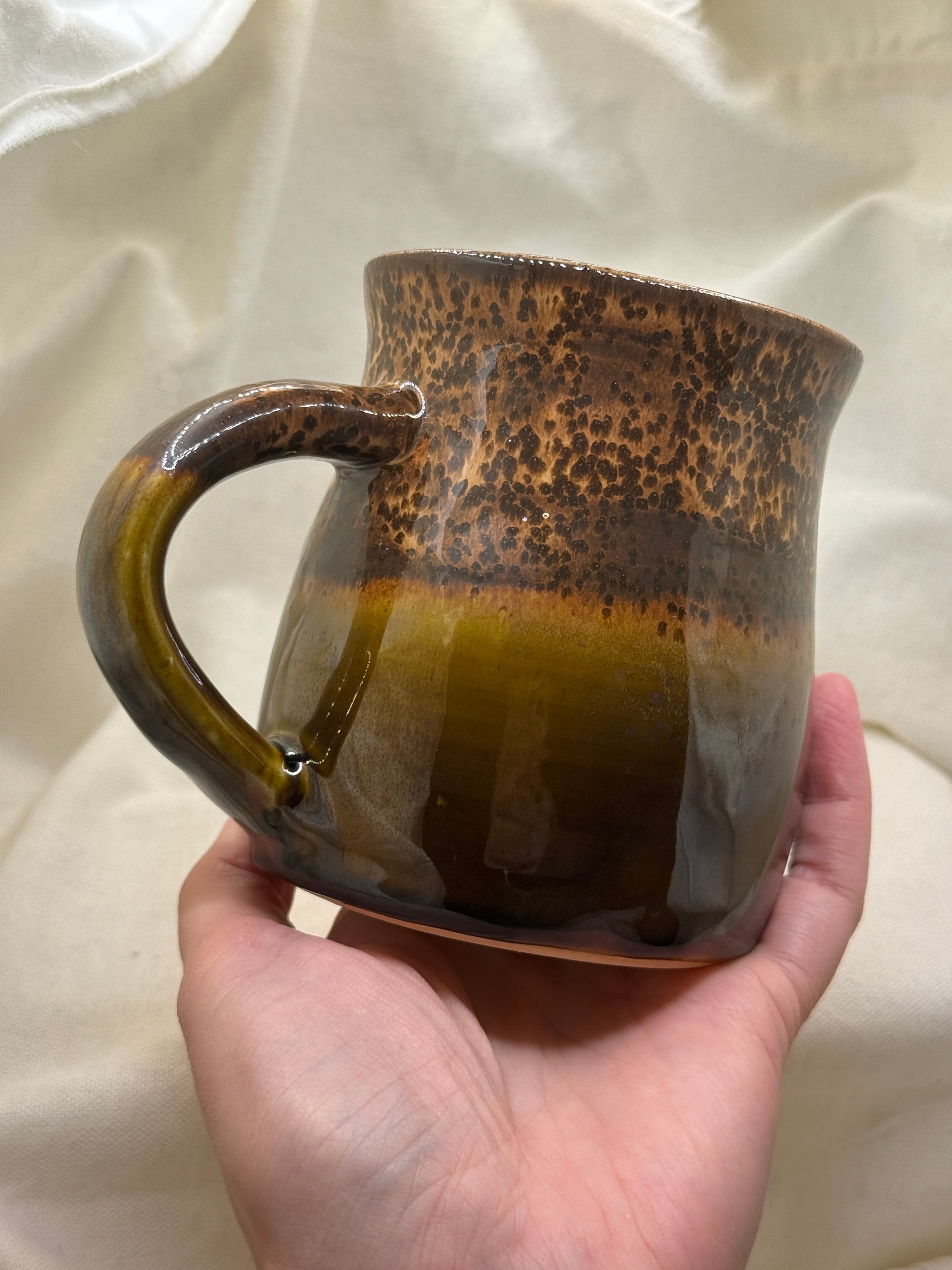 Spotted Amber Mug