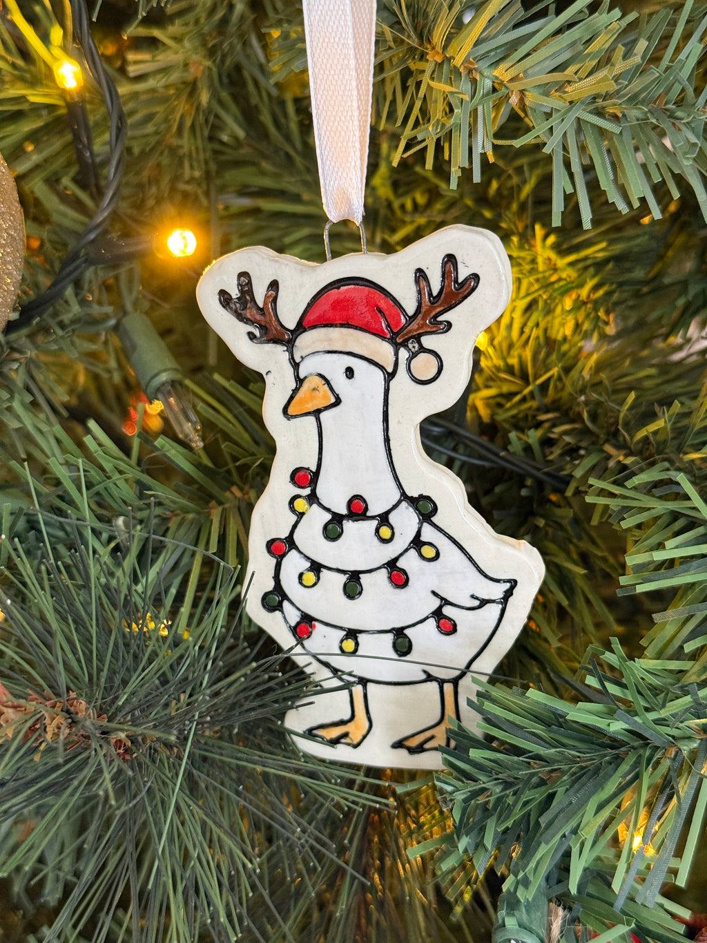 The Silly Goose Ornament