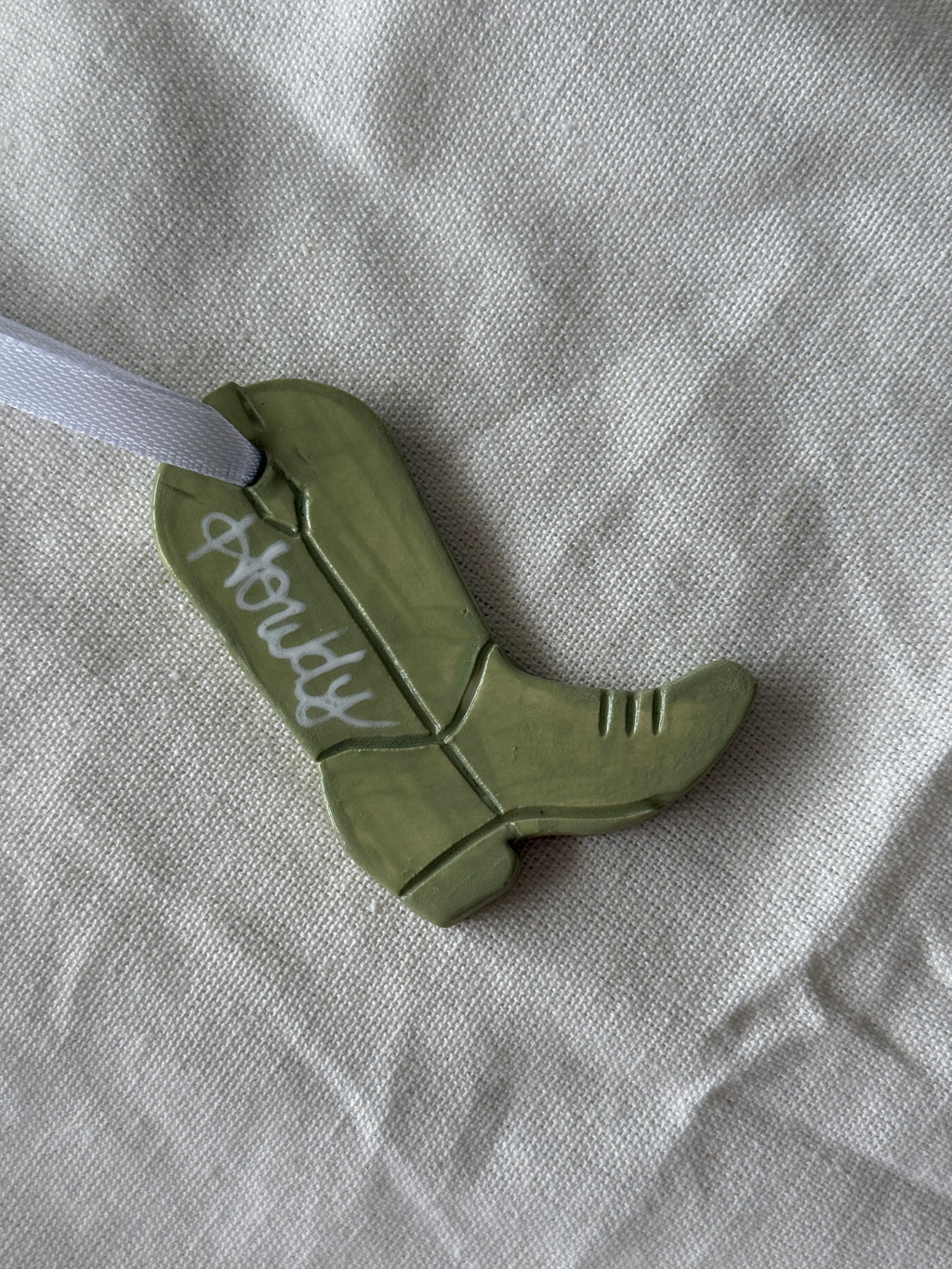 Cowboy Boot Ornament