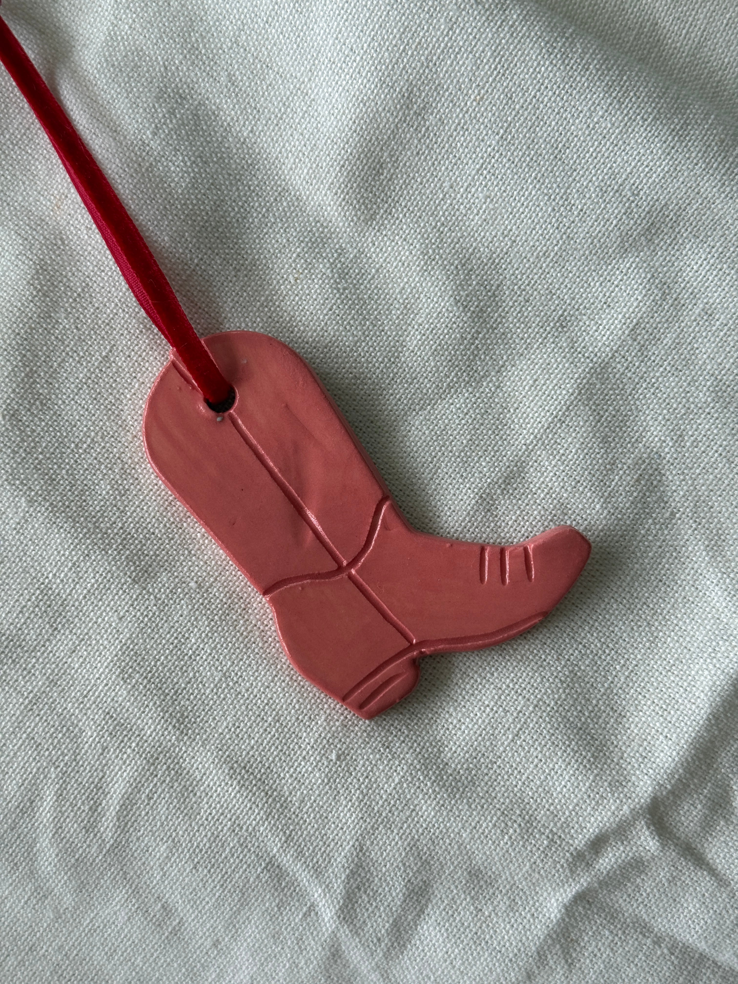 Cowboy Boot Ornament