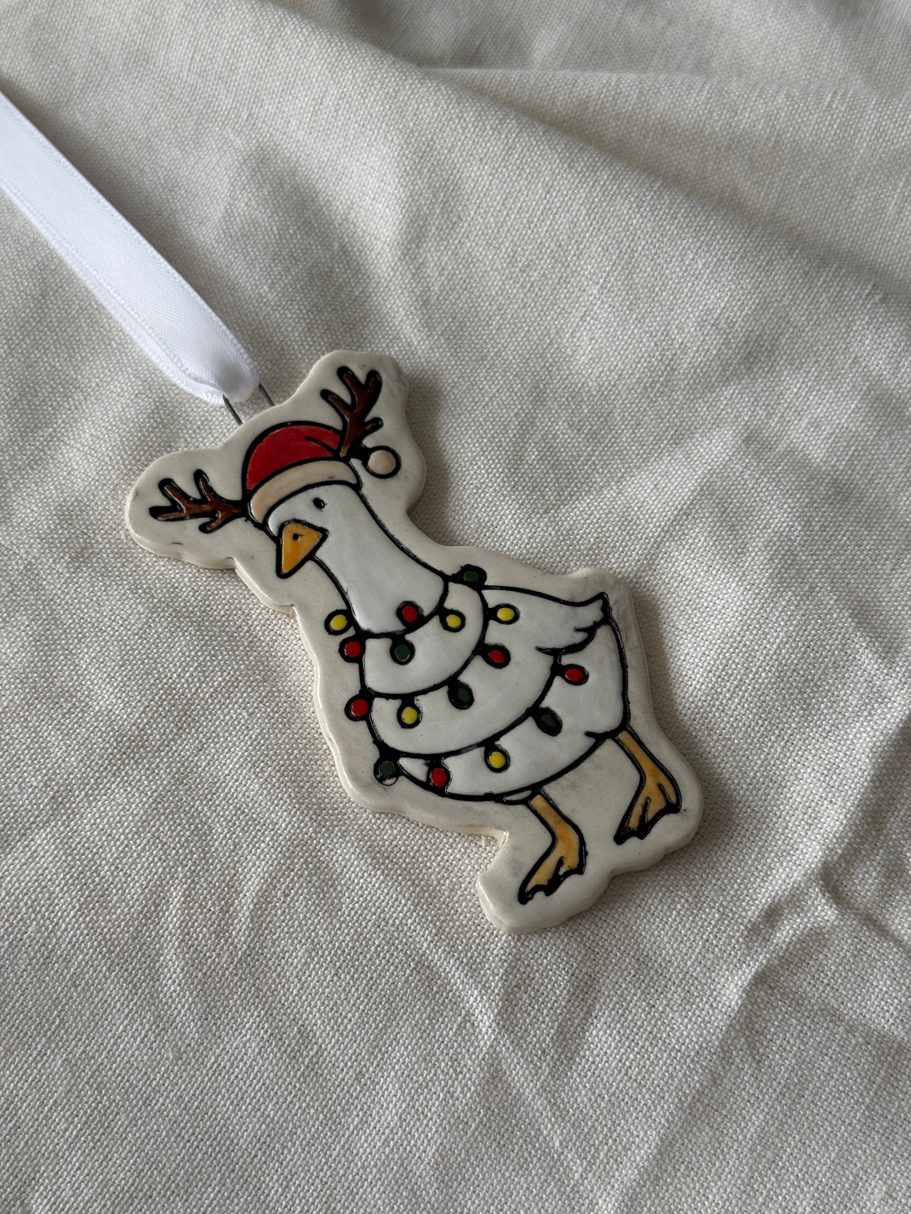 The Silly Goose Ornament